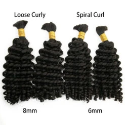 Wholesale - Boho Human Hair Bulk For Braiding (Price For 1 Bundle)