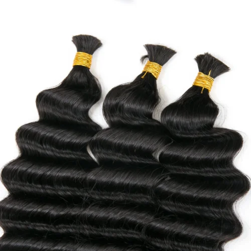 Double Drawn Burmese Loose Deep Wave Human Braiding Hair 16 Double Drawn Burmese Loose Deep Wave Human Braiding Hair -Hot Lingerie Hub the double drawn burmese loose deep wave human hair bulk