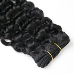 Spanish Curl Weft Bundles Human Hair -Hot Lingerie Hub the weft bundles in spanish curl