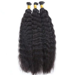 Wet & Wavy Bulk Hair Extensions For Braiding -Hot Lingerie Hub wet and wavy bulk hair