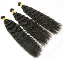 Wet And Wavy Weft Bundles Human Hair